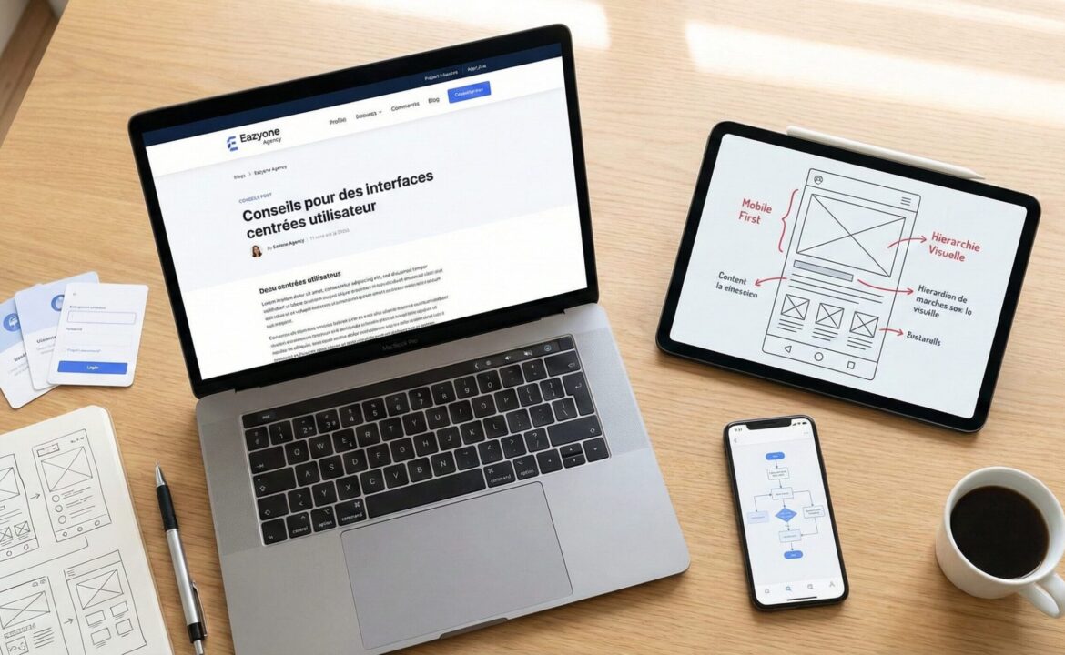Conseils pour des interfaces centrées utilisateur