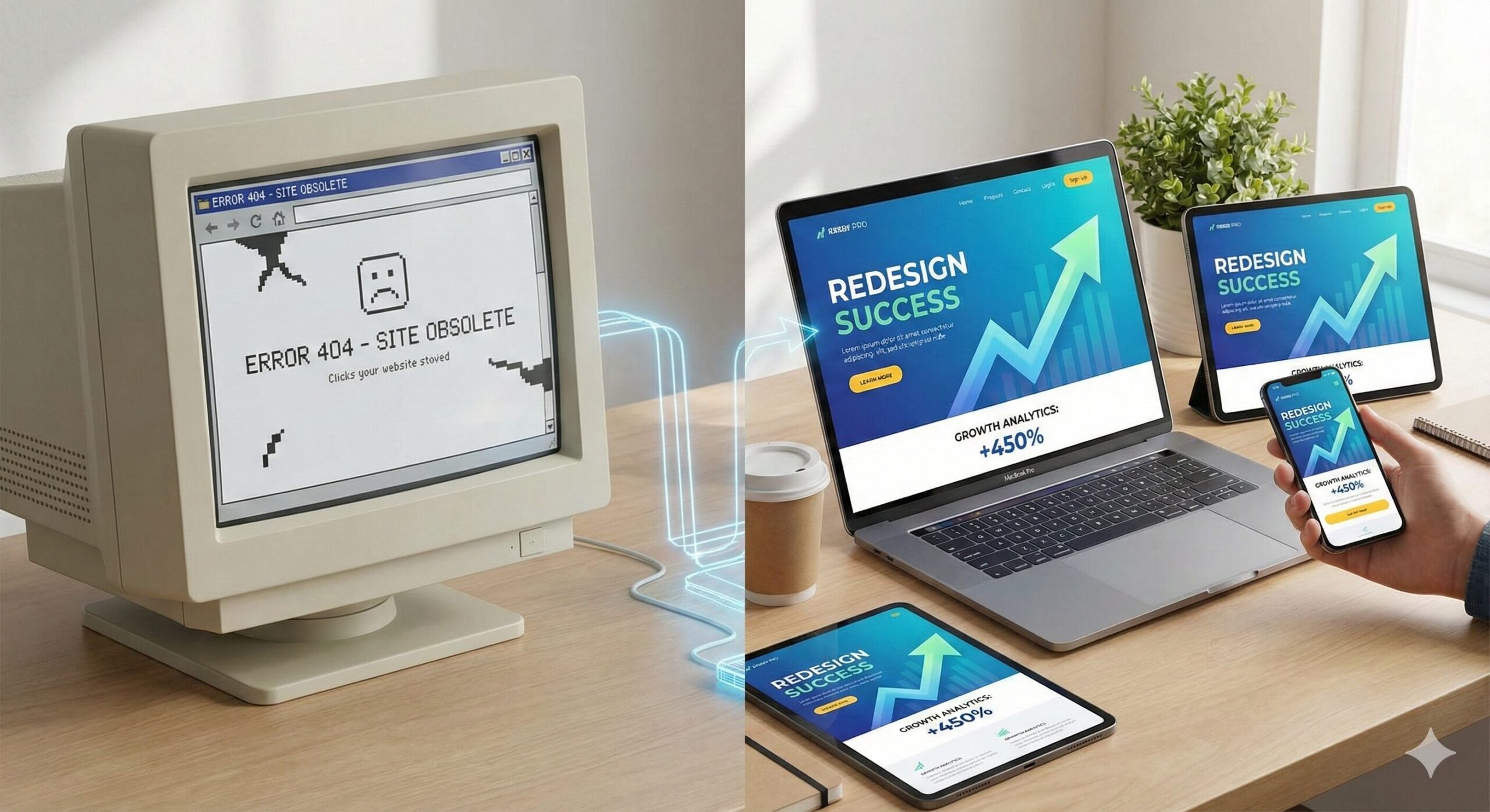 Refonte de site web : 4 signes qu'il est temps de changer