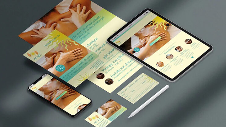 Branding 360° pour Aure Thérapeute